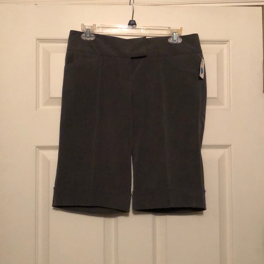 Bermuda length work shorts. Charlotte Russe size 7